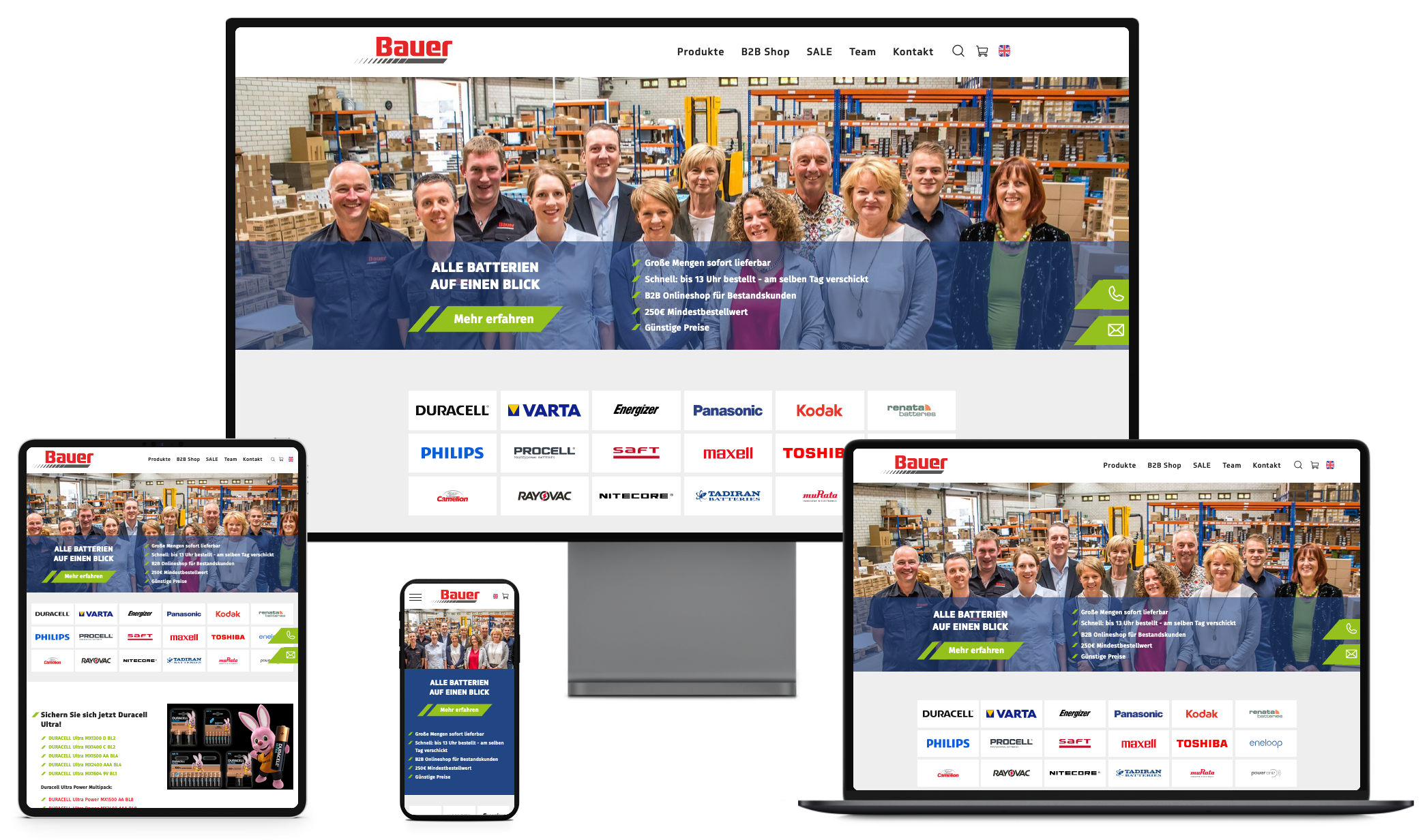 Bauer Batterien